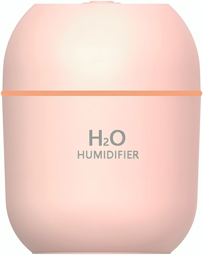 PACK DE 2  HUMIDIFICADOR CON USB RECARGABLE Y LUZ COLORIDA - 2