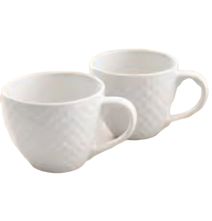 SET DE TAZAS 4 PIEZAS CON PLATOS JUEGO DE CAFE - 3