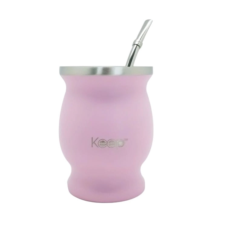 MATE CAJA HAMMERED 300 ML KEEP VERDE - 2