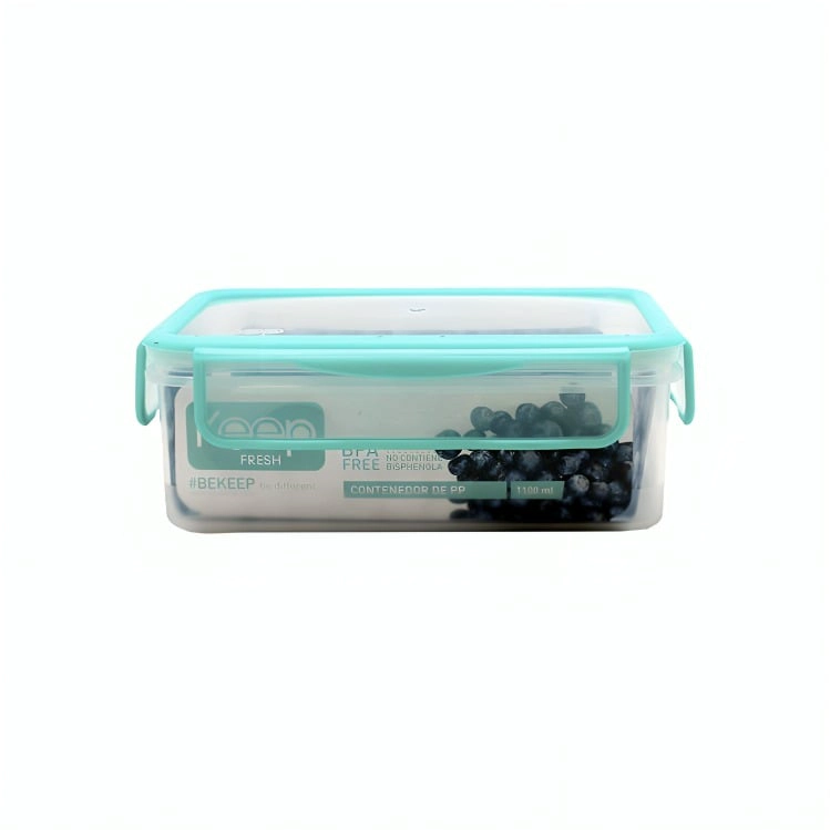 CONTENEDOR HERMETICO PP 1000 ML RECTANGULAR - 4
