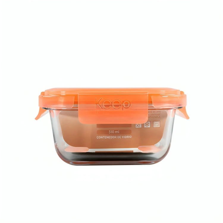 CONTENEDOR HERMETICO CUADRADO KEEP VALUE 310ML - 3
