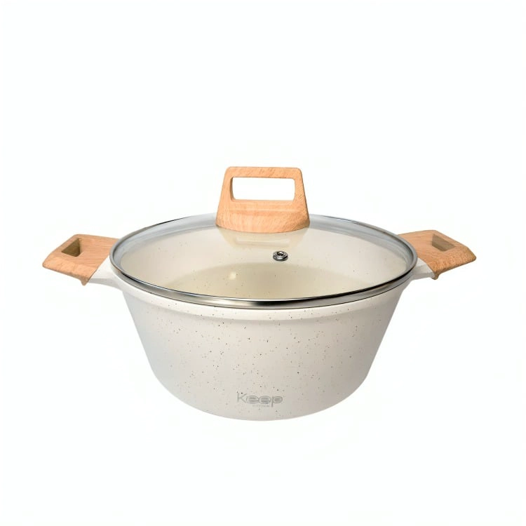 BATERIA DE COCINA ANTIADHERENTE 8 PIEZAS KEEP NUDE LINE - 4