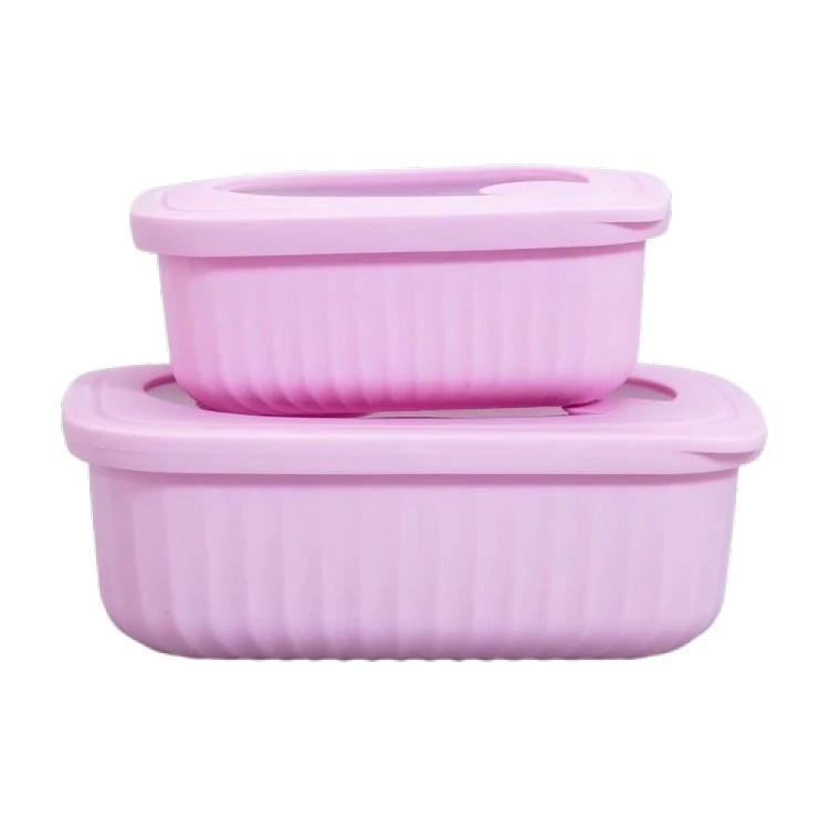 PACK CONTENEDOR HERMETICOS RECTANGULAR ESSENTIALS 850 + 380 ML - 2