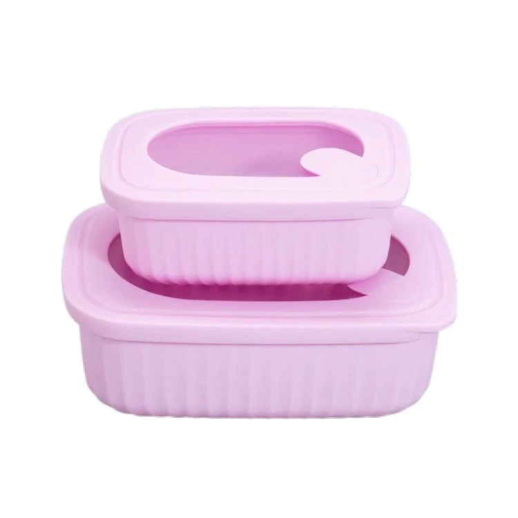 PACK CONTENEDOR HERMETICOS RECTANGULAR ESSENTIALS 850 + 380 ML - 3