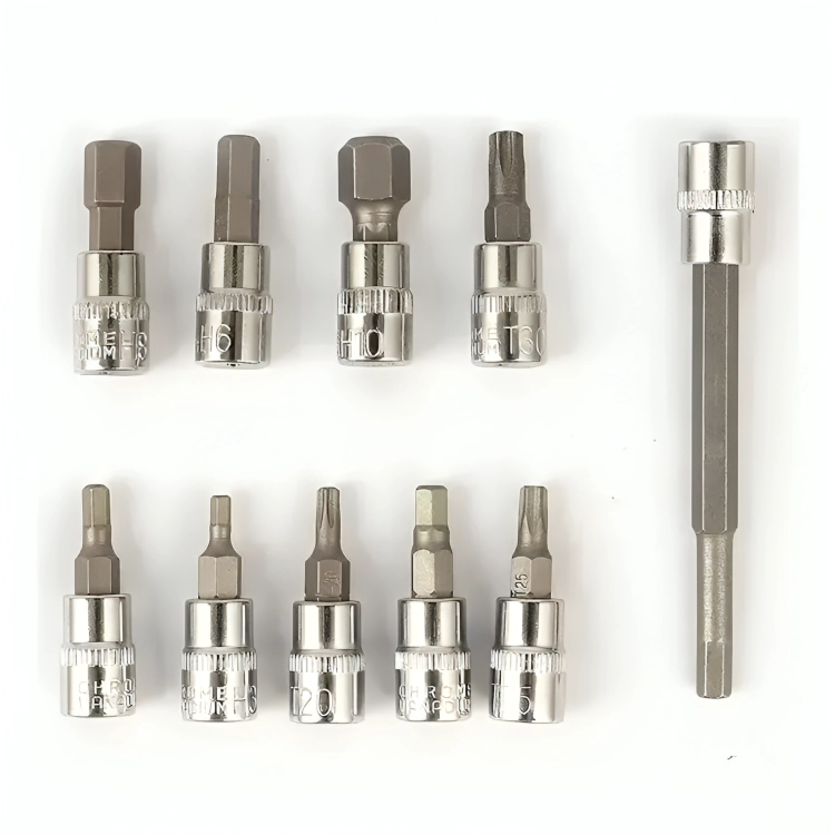 LLAVE DE TORQUE TORQUIMETRO 1/4 PULGADA 5 A 25NM -11 PIEZAS - 2