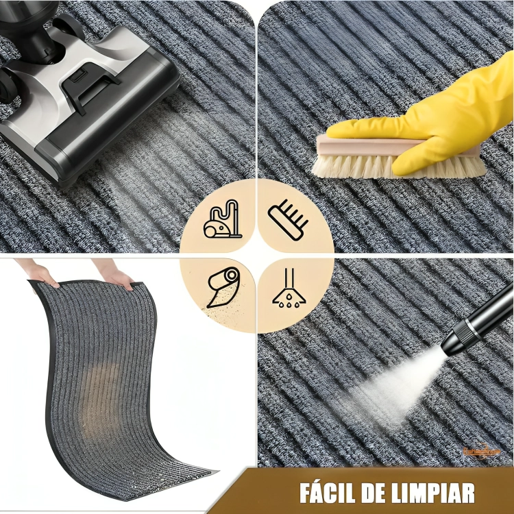 ALFOMBRA TAPETE LIMPIAPIE S PARA ENTRADA EXTERIOR 60X40CM - 1