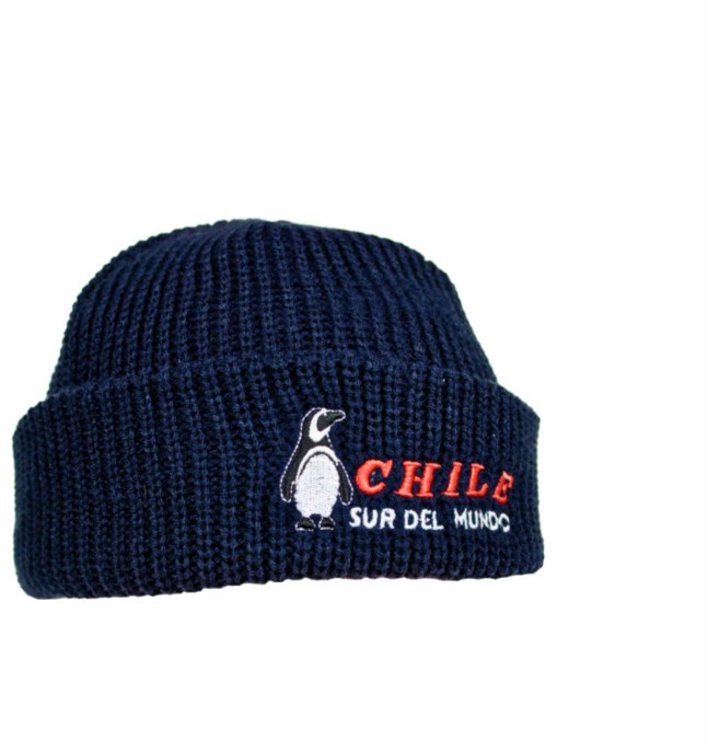 GORRO BEANIE BORDADO DISEÑO CHILE – GORRO TEJIDO UNISEX PARA INVIERNO - 1