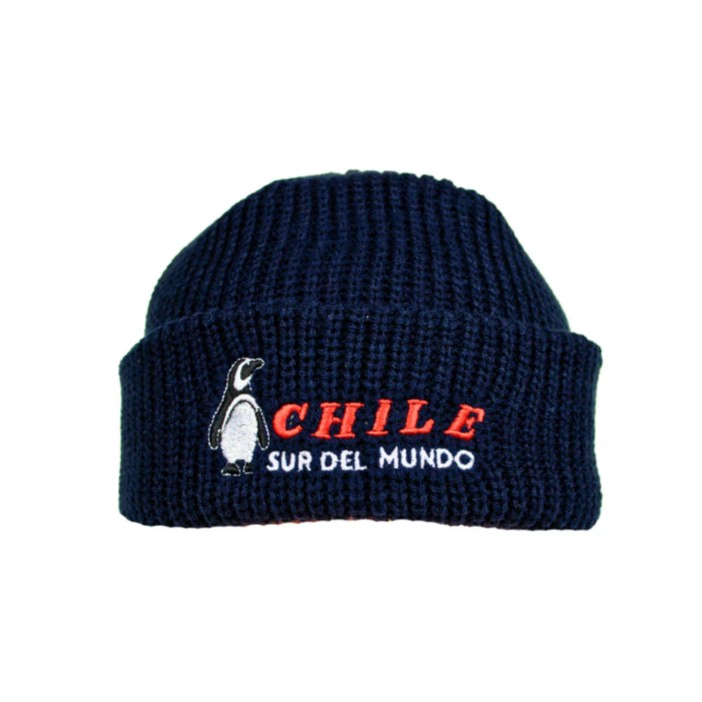 GORRO BEANIE BORDADO DISEÑO CHILE – GORRO TEJIDO UNISEX PARA INVIERNO - 2