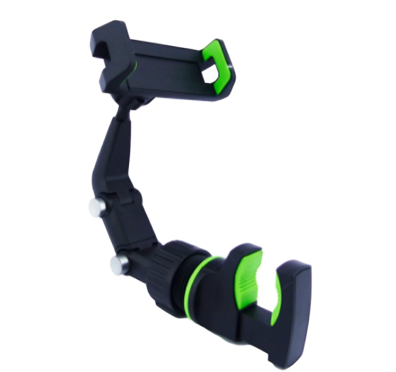 PORTA SMARTPHONE PARA ESPEJO RETROVISOR PARA AUTO - 1