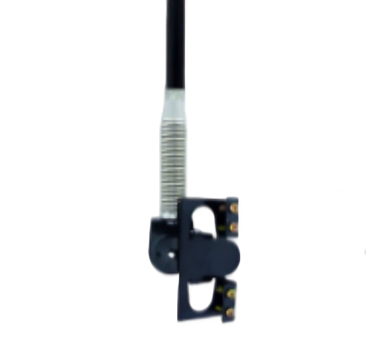 ANTENA LATIGO FLEXIBLE PARA AUTO 2 METROS CON BASE DE AGARRE - 1