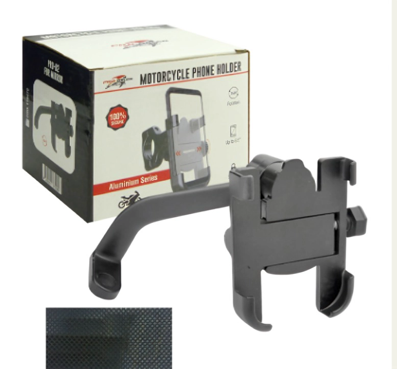 PORTA SMARTPHONE PARA RETROVISOR DE MOTO - 1