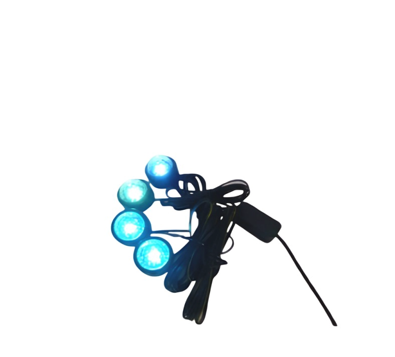 TIRA LED MAGIC RGB PARA INTERIOR DEL AUTO X4 5V - 1