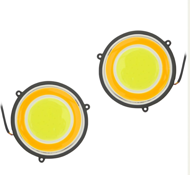 NEBLINERO LED COB REDONDO PARA AUTO - 3
