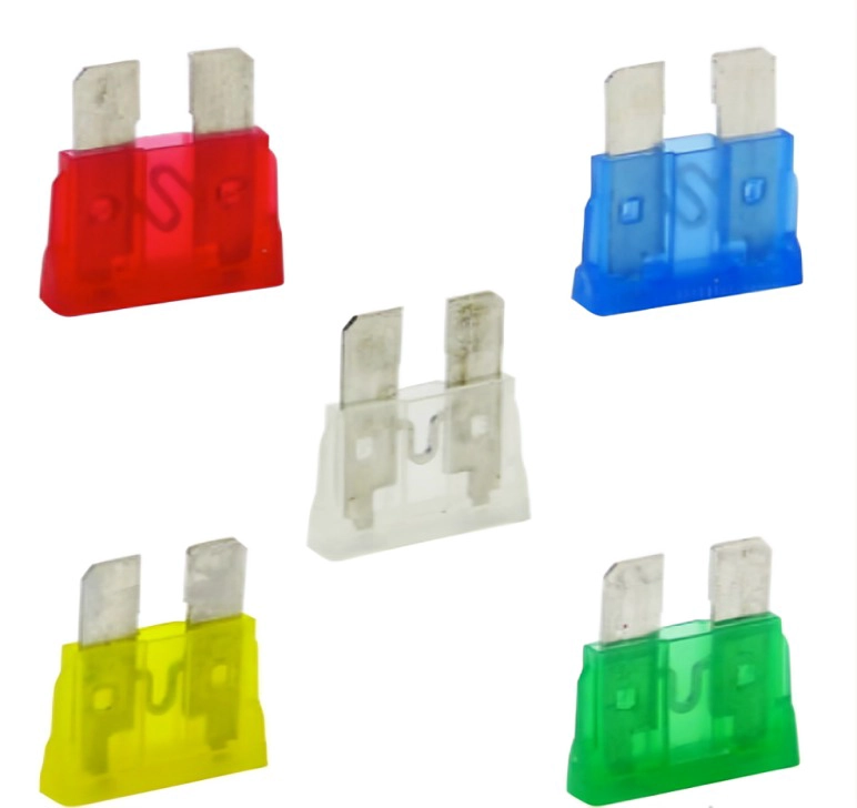 CAJA FUSIBLES X 100 PAR AUTO DIFERENTES AMPERES - 1