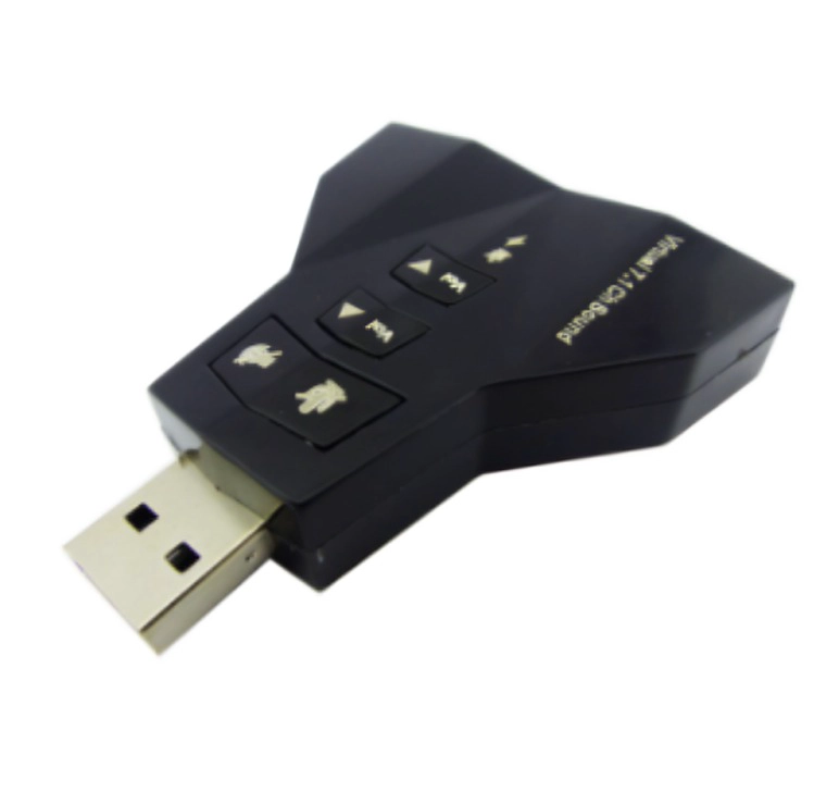ADAPTADOR 7.1 AUDIO DOBLE A USB - 3