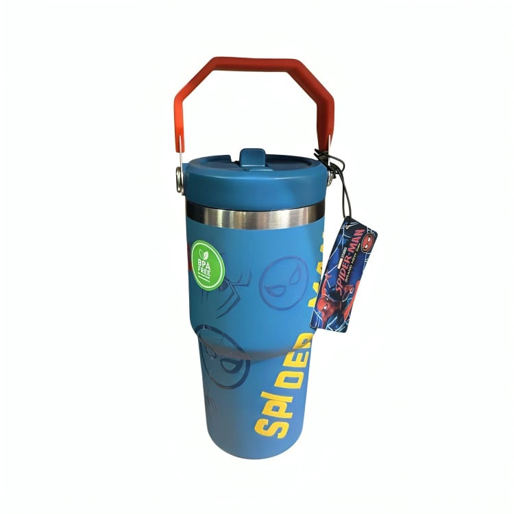 BOTELLA INSULADA CON MANGO 590 ML SPIDER-MAN PELICULA - 3