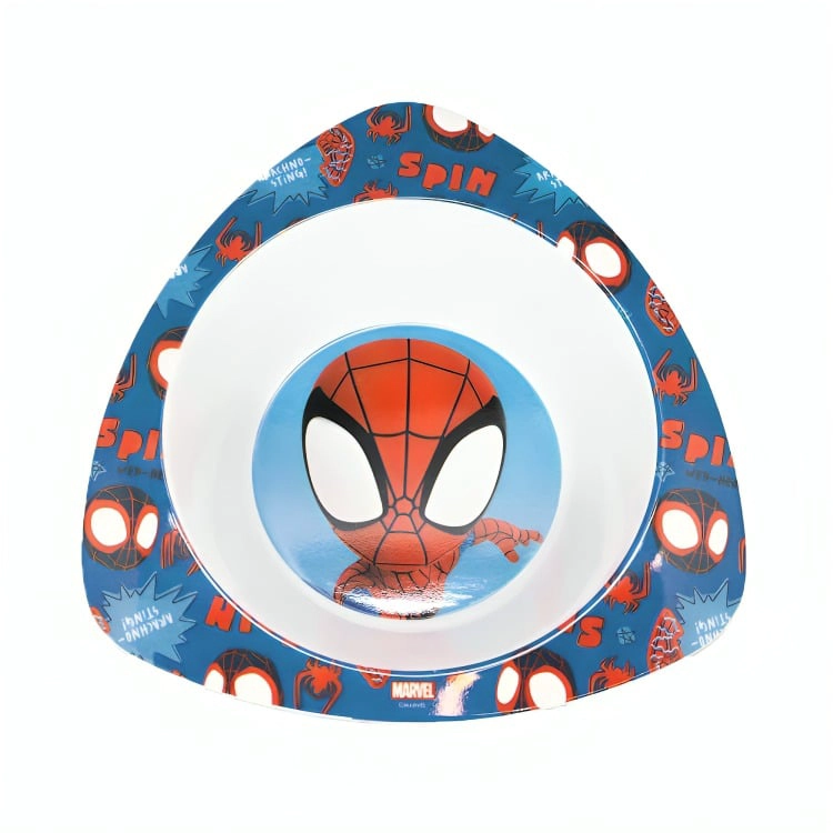 PACK 3 BOWLS DE MELAMINA SPIDER-MAN K PELICULA - 1