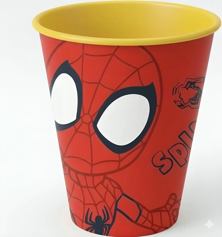 PACK 3 VASOS PP 300 ML SPIDER-MAN K PELICULA - 1