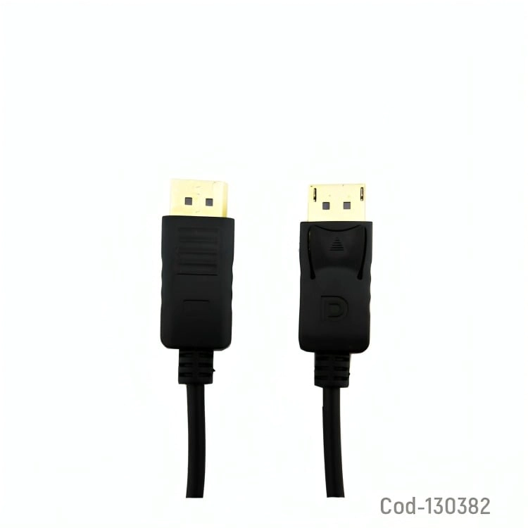 CABLE DE DISPLAY PORT A DISPLAY PORT 1.8 METRO NEGRO - 2