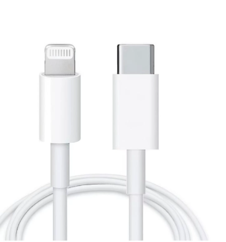 GENÉRICO CABLE P/IPHONE A TYPE-C DATOS Y CARGA FAST CHARGE 1 M BLANCA