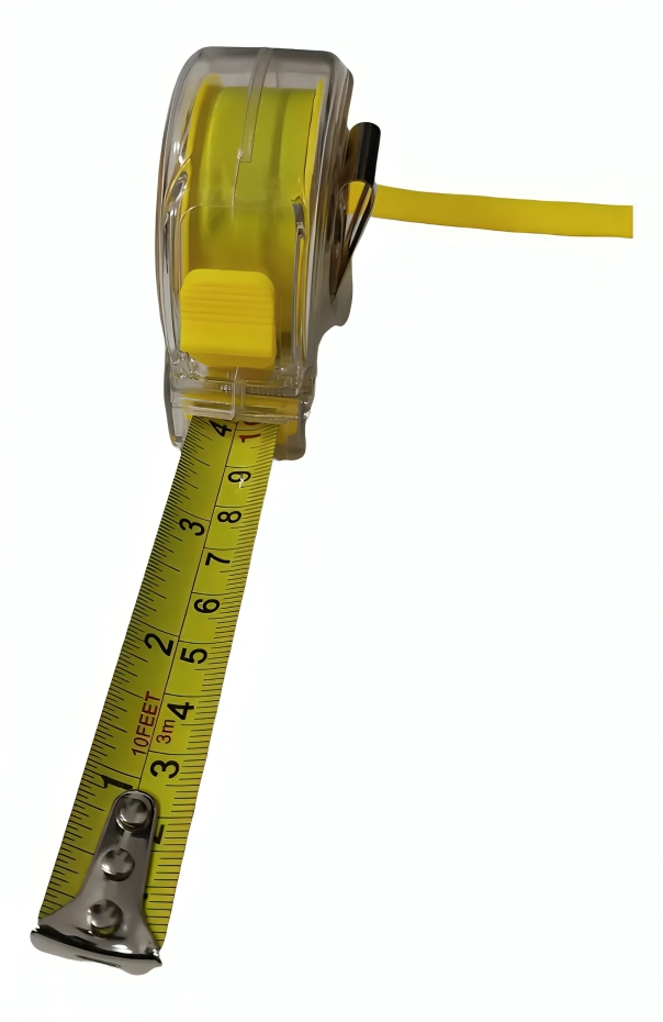 PACK 2 HUINCHA MEDIR  TRANSPARENTE 7,5 METROS - 1