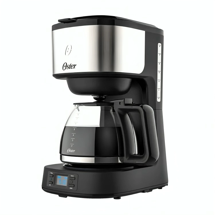 CAFETERA PROGRAMABLE OSTER®  8 TAZAS EN ACERO INOXIDABLE BVSTDC10SS - 1