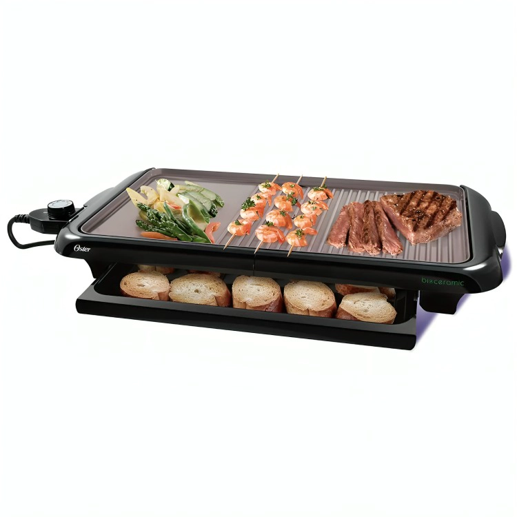 OSTER PARRILLA ELE CTRICA OSTER®  BIOCERAMIC CKSTGR5085052 NEGRO
