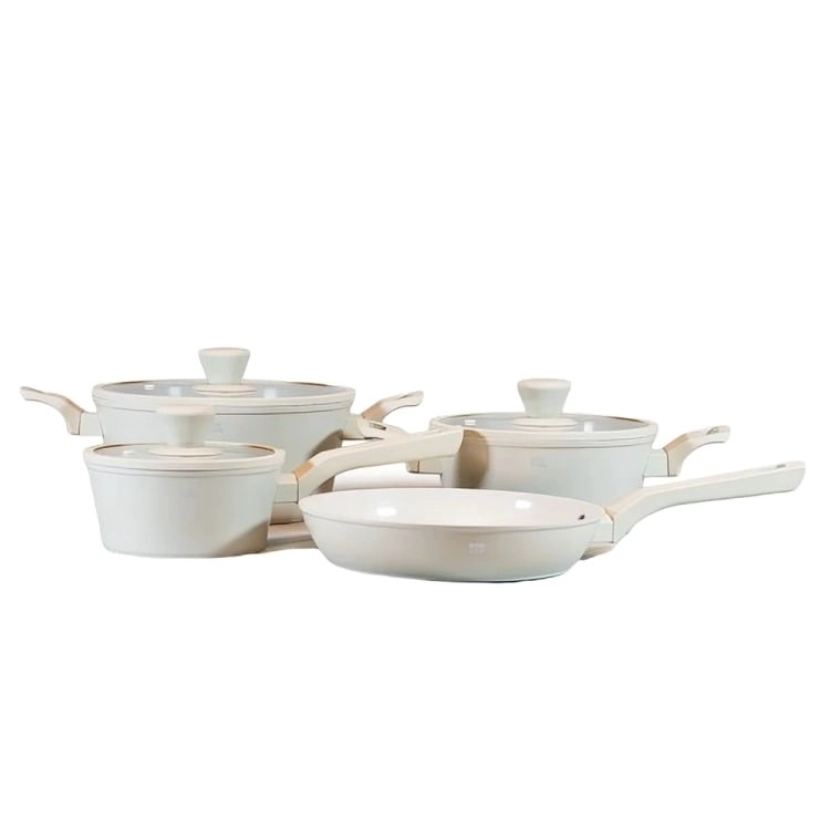 BATERIA DE COCINA 7 PIEZAS CERAMIC LINEN BÖRKEN - 1