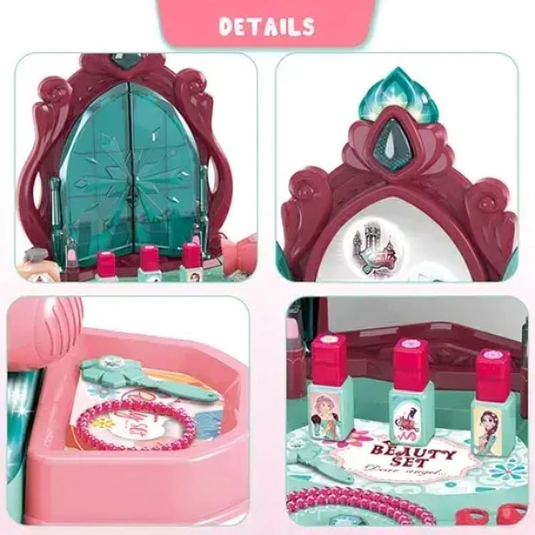 TOCADOR INFANTIL CON ACCESORIOS DE PRINCESA - 3