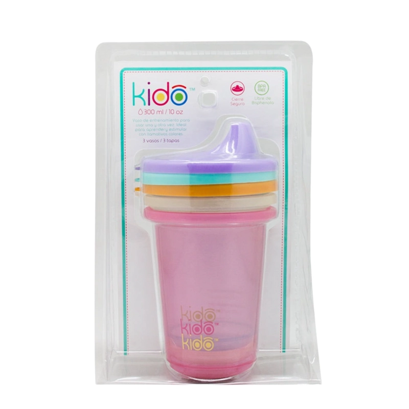 SET 3 REUSABLE CUPS KEEP KIDO - 8