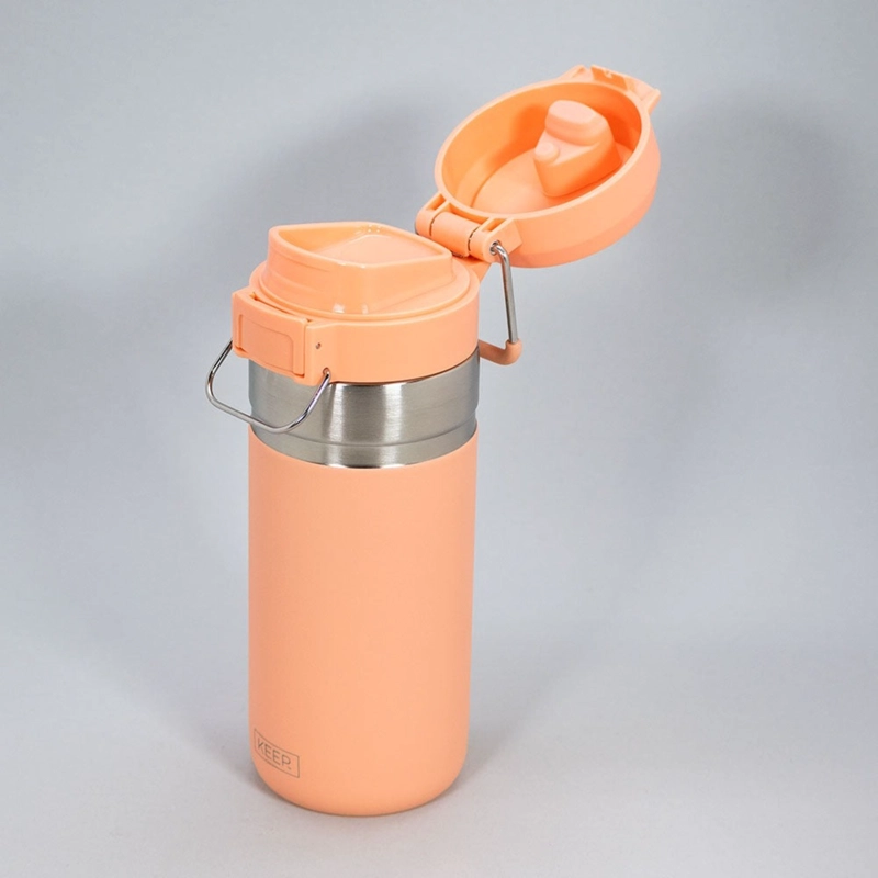 MUG TAKE AWAY TERMICO 500ML KEEP NARANJA - 2
