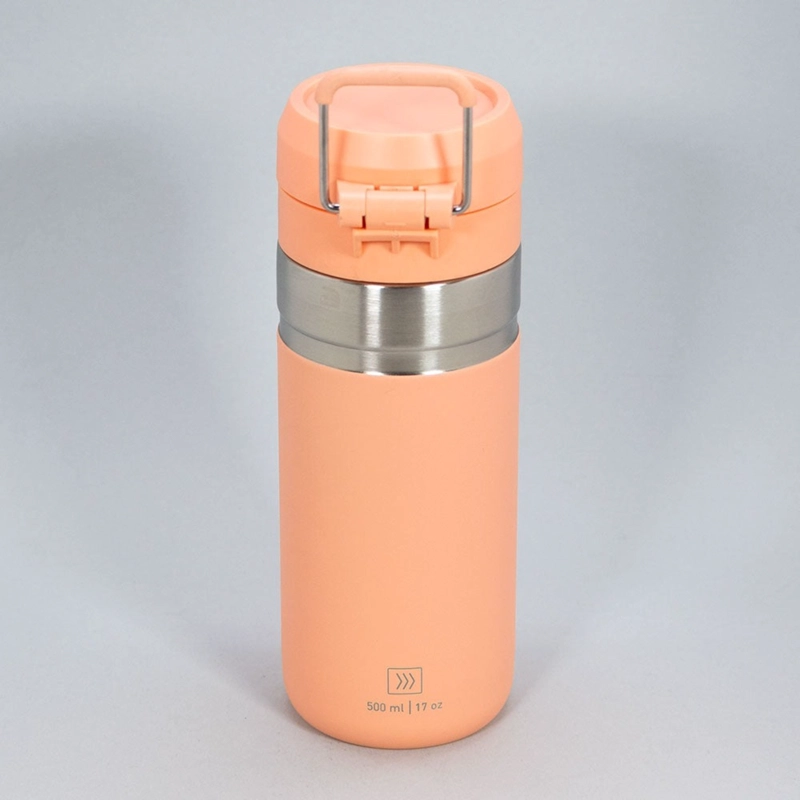 MUG TAKE AWAY TERMICO 500ML KEEP NARANJA - 3