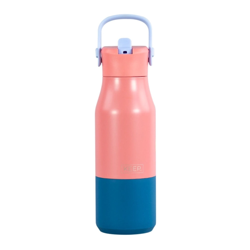 BOTELLA INSULADA COLORS 700ML FLASK KEEP ROSADO - 2