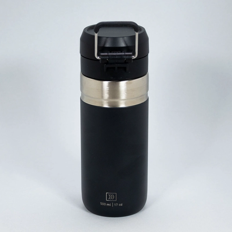 MUG TAKE AWAY TERMICO 500ML KEEP NEGRO - 2