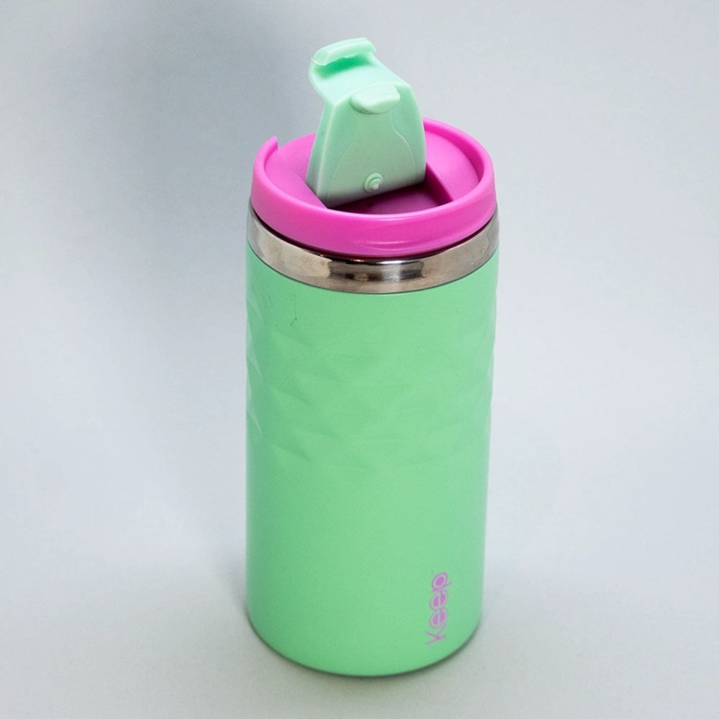 MUG DIAMOND DOBLE PARED 350ML KEEP VERDE - 3