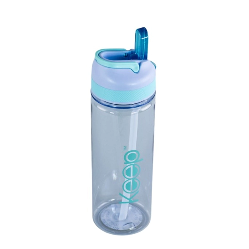 BOTELLA CIRCLE RING 760ML KEEP CELESTE - 1