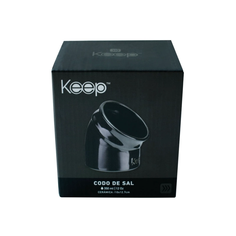 CODO CONTENEDOR  SAL KEEP NEGRO - 1