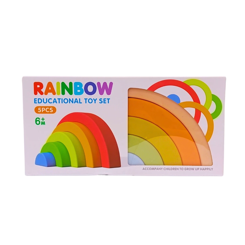 ARCOIRIS DE SILICONA MONTESSORI - 1