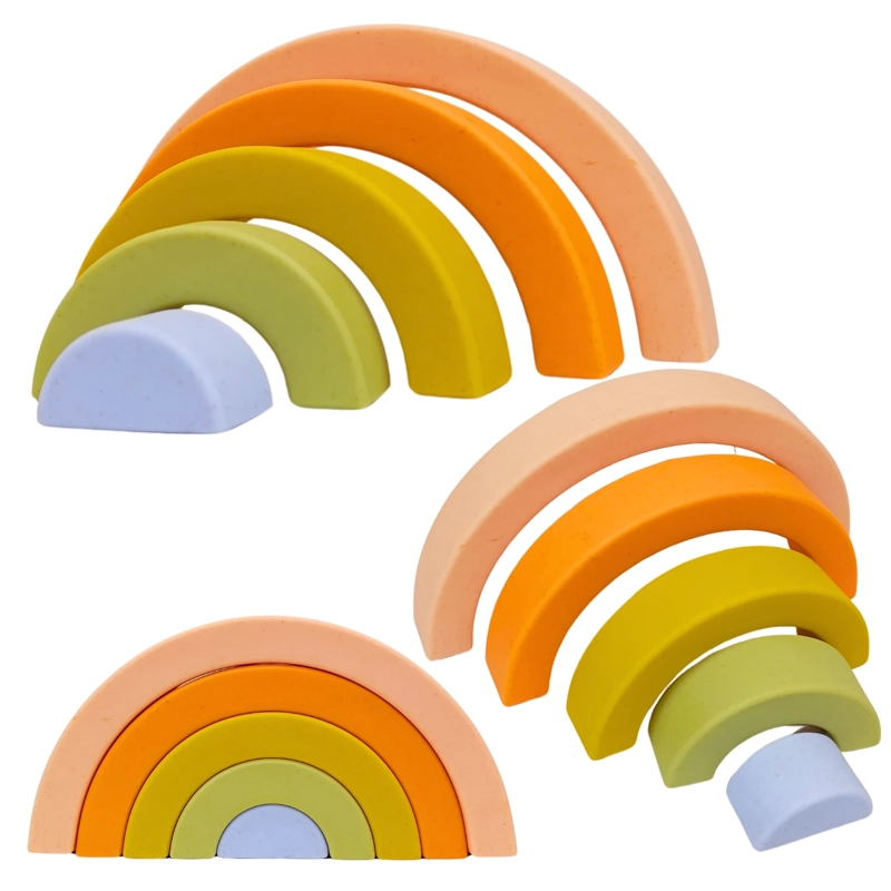 ARCOIRIS DE SILICONA MONTESSORI - 4