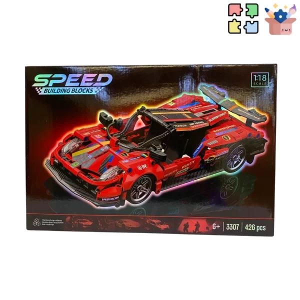 AUTO DE CONSTRUCCION 1:18 ARMABLE 420+ PZS - 3
