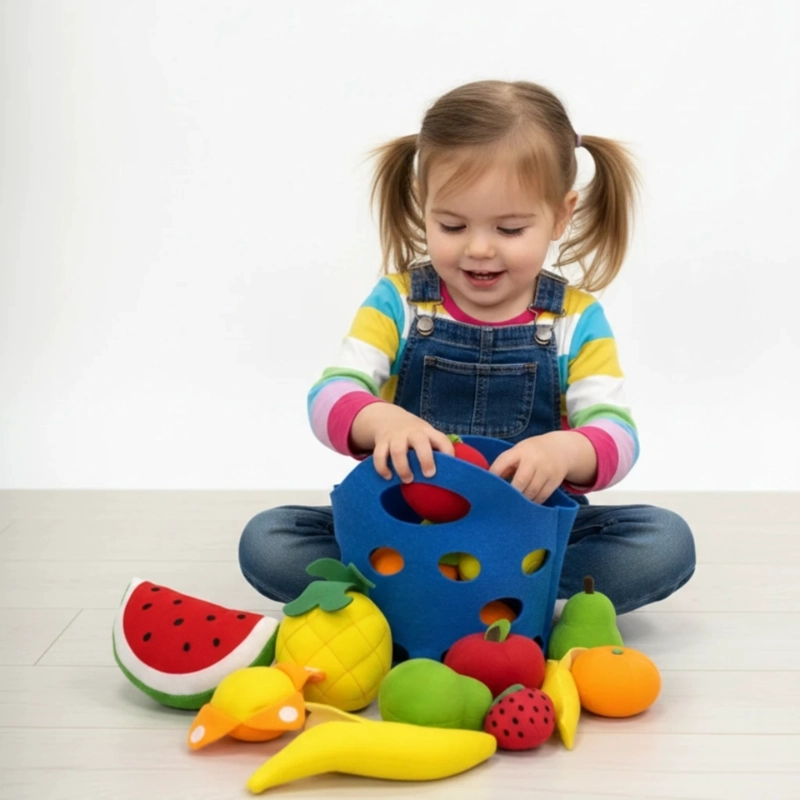 CANASTA DE FRUTAS DIDACTICA TODDLER FRUIT BASKET - 2