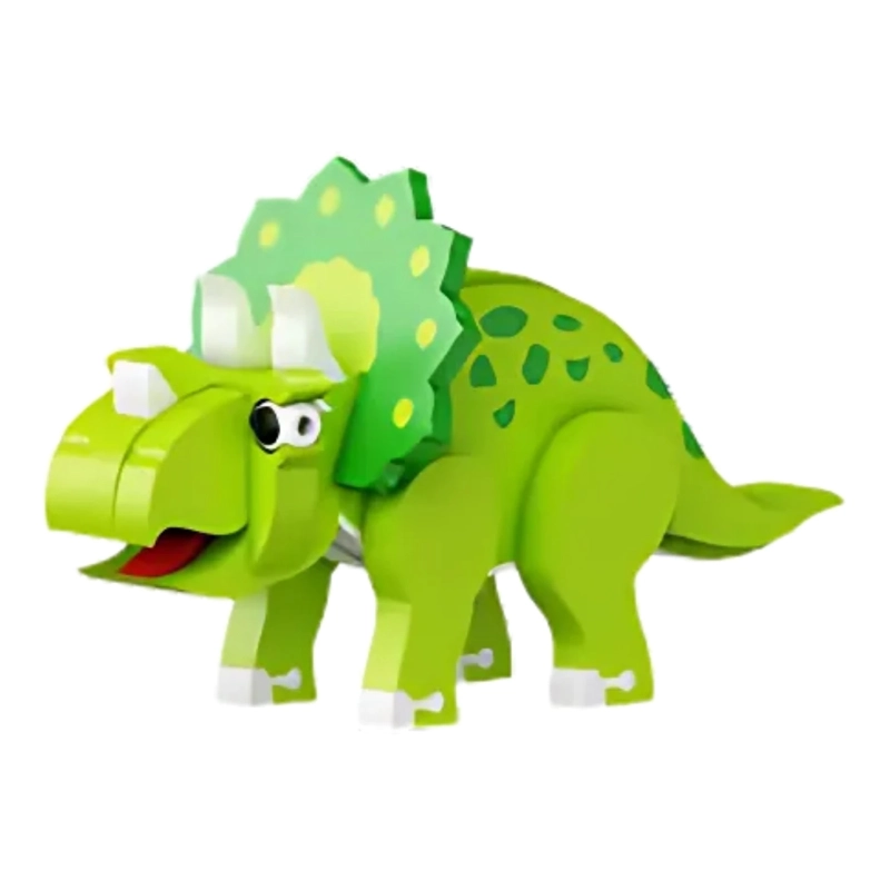 BLOQUES DE CONSTRUCCION EVA 3D TRICERATOPS (62PCS) - 1