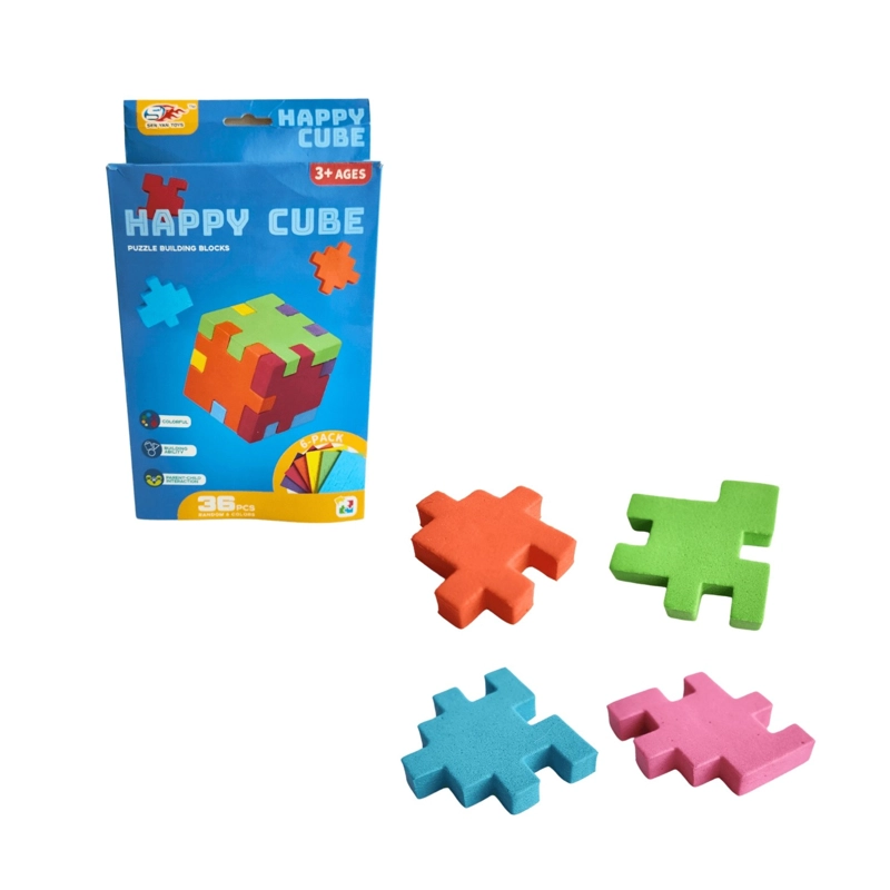 PACK X3 CUBO RUBIK ARMABLE DE 36PCS – MATERIAL EVA - 3