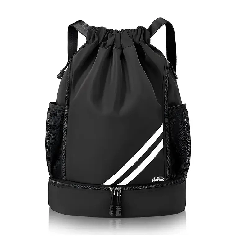 MOCHILA DEPORTIVA IMPERMEABLE DE BALONCESTO BOLSO CON CORDON - 4