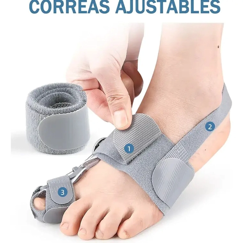 CORRECTOR DE JUANETES FERULA PERILLA AJUSTABLE ORTOPEDICA - 7