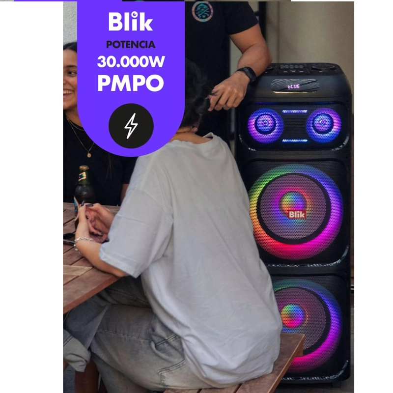 PARLANTE BLUETOOTH KARAOKE LIGHTUP 700 - 2