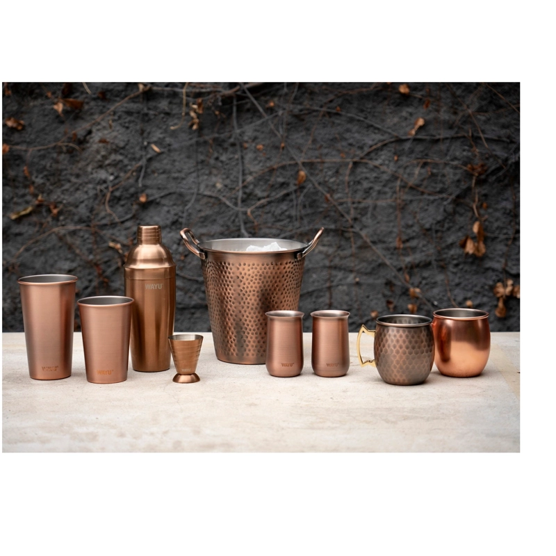 SET 2 VASOS 500ML COPPER LINE WAYU - 4