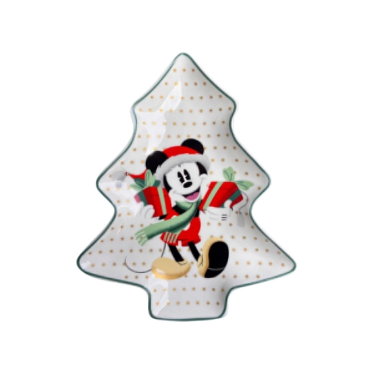 PLATO APERITIVO GRANDE NAVIDAD DISNEY CLASSIC 29X24 CMS - 1