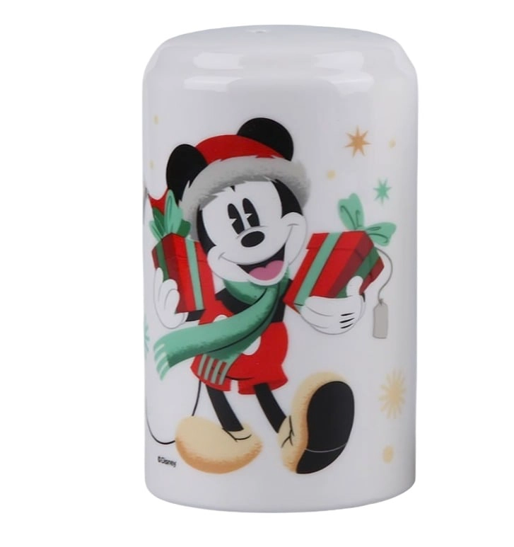 SALERO + PIMENTERO CERÁMICA NAVIDAD DISNEY CLASSIC - 1