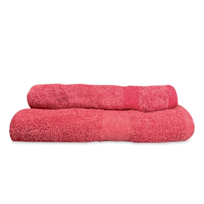 TOALLON DE BAÑO COLECCION 80×160 CM / ROJO – ZAHR - 2